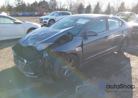 2018 Hyundai Elantra Sel from USA, damaged, VIN 5NPD84LF8JH369422
